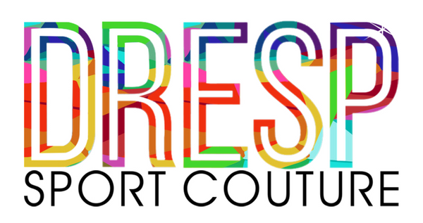 Logo Dresp für Sport- und Tanzkleidung, Designermode aus nachhaltige Materialen 