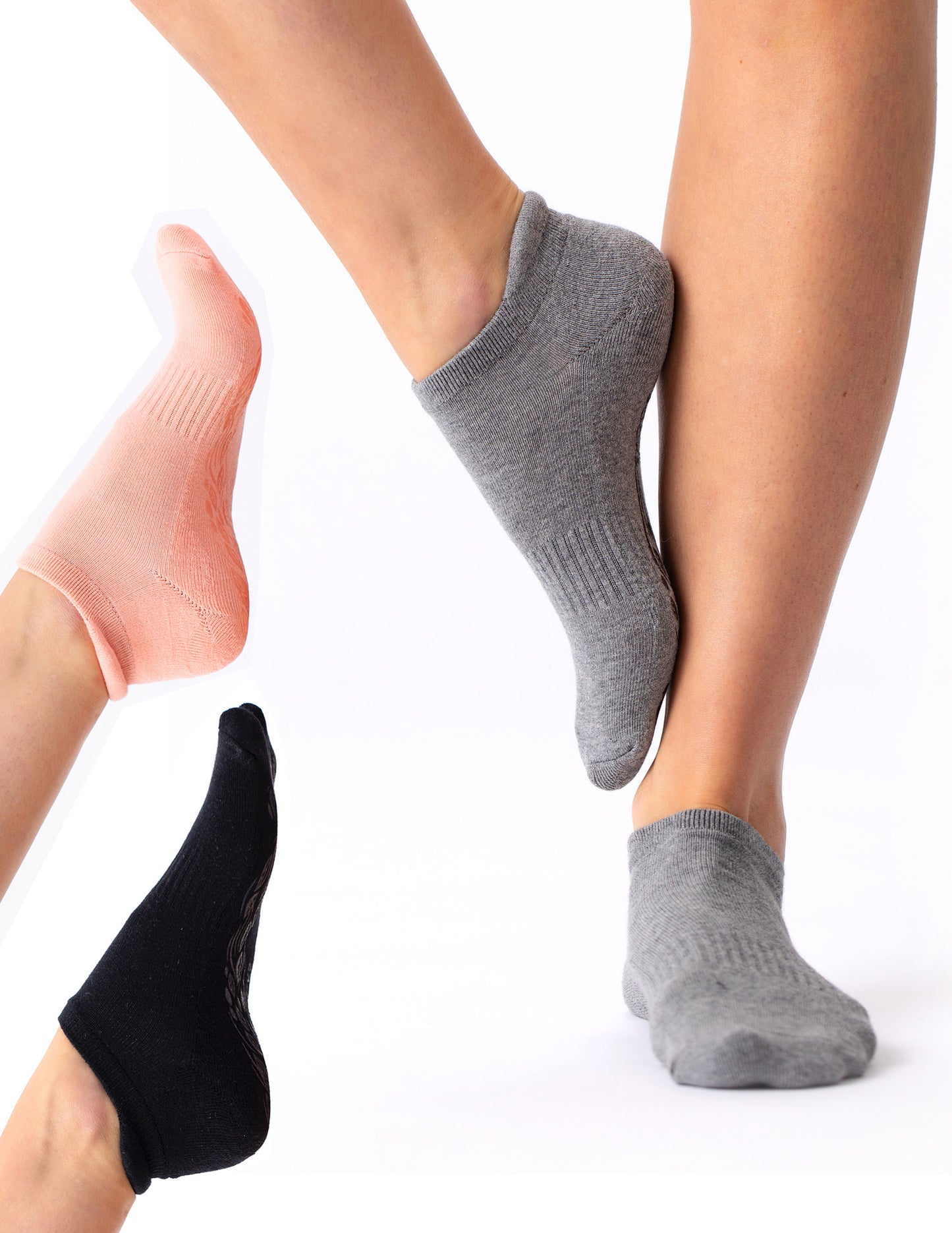 Knöchel Yoga Socke mit Anti-Rutsch-Sohle