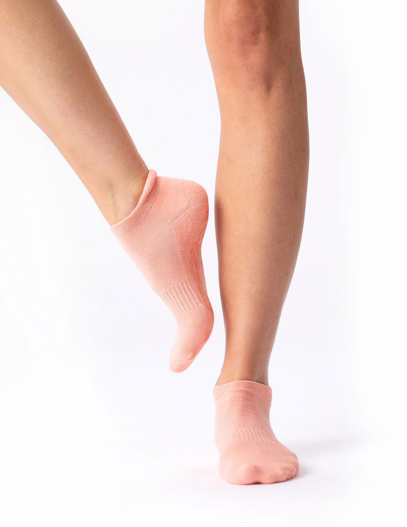 DRESP Ankle Socks for Yoga with anti-slip sole