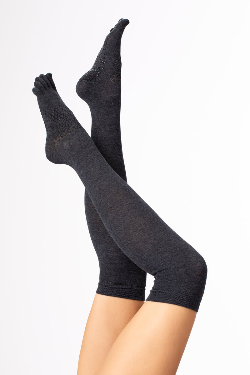 Overknee Yoga Socks