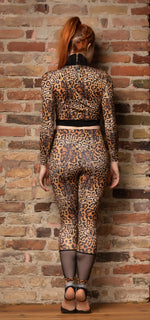 leggings with transparent inserts for fitness